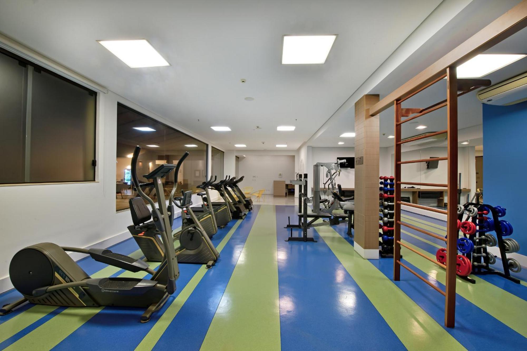 Hotel Mont Blanc Premium Ribeirão Preto Екстериор снимка The gym at the hotel