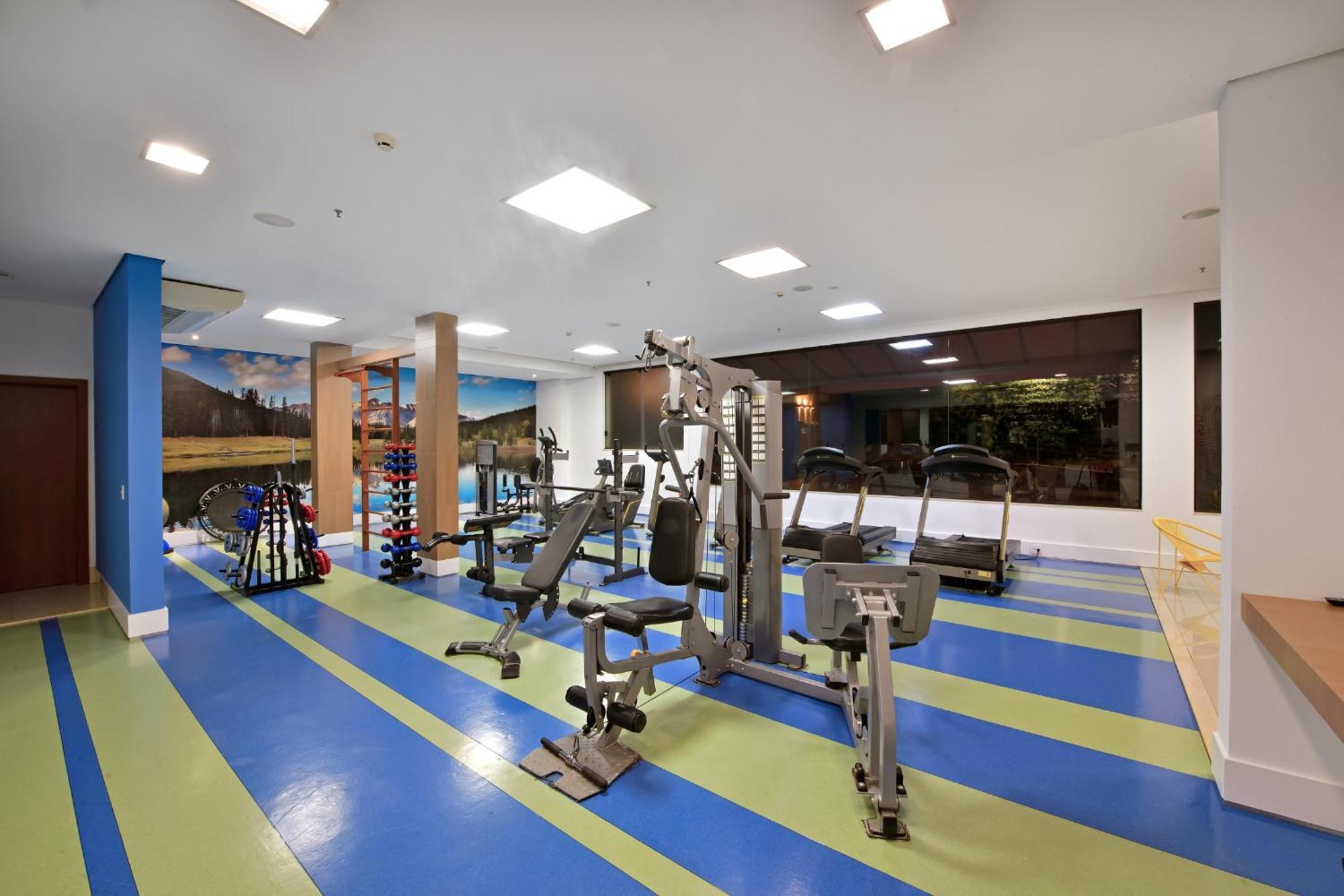 Hotel Mont Blanc Premium Ribeirão Preto Екстериор снимка The gym at the hotel
