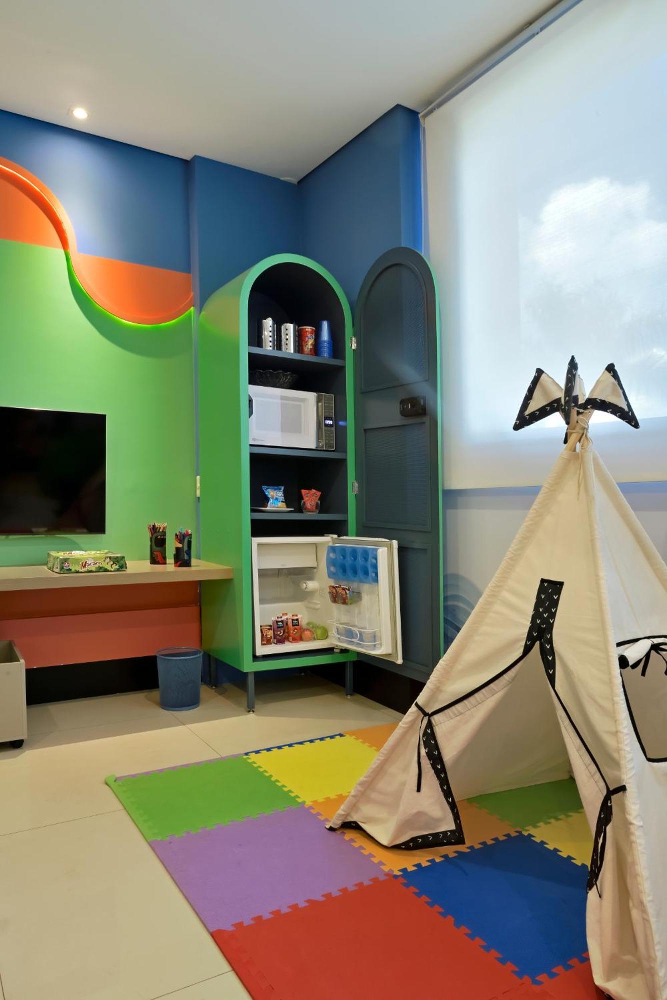 Hotel Mont Blanc Premium Ribeirão Preto Екстериор снимка A child's room with a mini-refrigerator